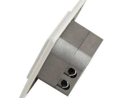Combi Inbouw + opbouwdoos CAT6a 2x RJ45 RAL9010 - Networkdiscount.com