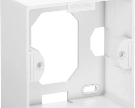 Combi Inbouw + opbouwdoos wit CAT6 2x RJ45 afgeschermd LSA 3.5 cm diep - Networkdiscount.com