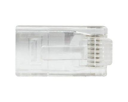 Doorsteek CAT6 Connector RJ45 - UTP 50 stuks voor soepele en stugge kabel - Networkdiscount.com