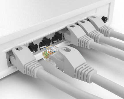 Cat6 15M U/UTP Grey
