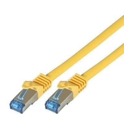 Cat7 15M Geel SSTP/PiMF halogeenvrij patchkabel