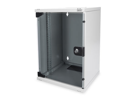 10 inch netwerkbundel, inclusief 9U-kast, grijze plank 464 x 312 x 100 mm, PDU, 8-poorts switch, CAT 6 patchpaneel