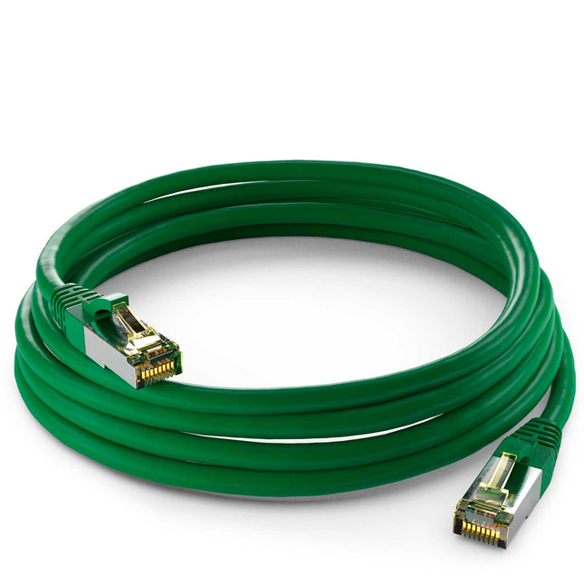 Cat6a S/FTP PIMF LSZH Groen 1 meter