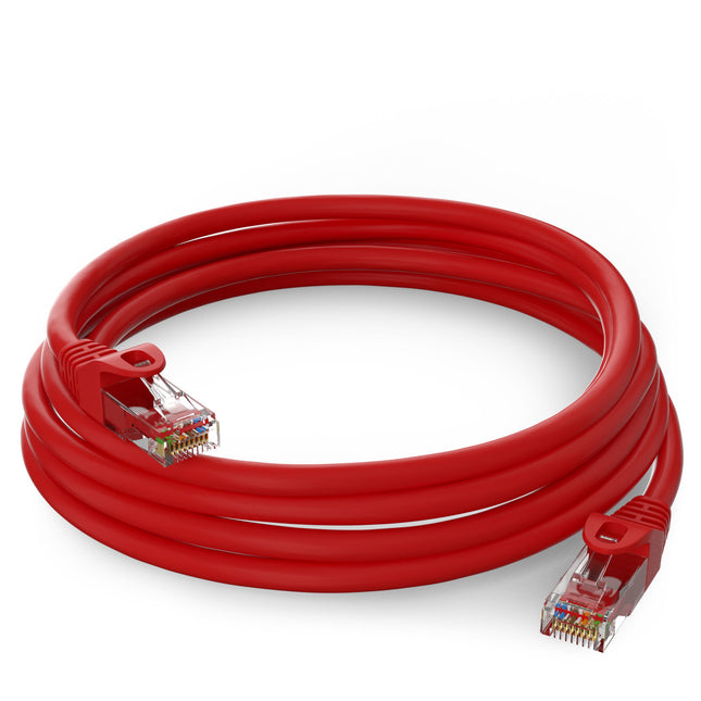 Cat6 0.25M U/UTP Red