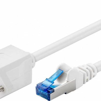 CAT6a extension cable S/FTP 1.5M white