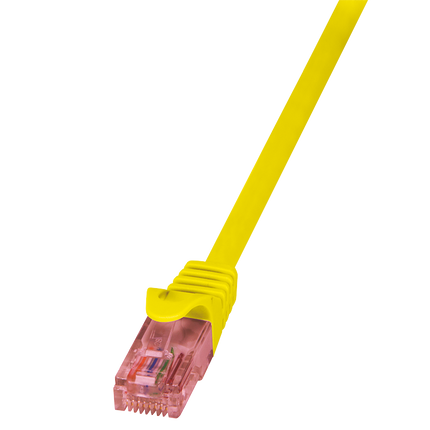 UTP CAT6 10M yellow 100% copper