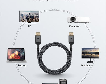 DisplayPort™ Cable, 8K @ 60 Hz 2M