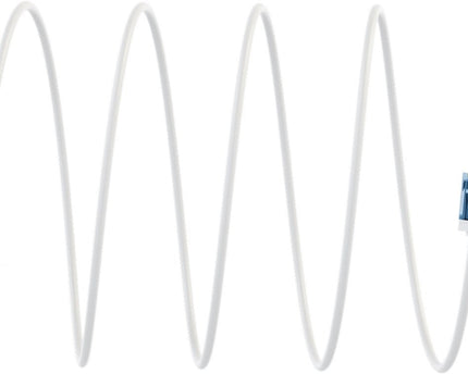 Ultra flexibele 3 M CAT 6A-patchkabel, dun, U/UTP, wit