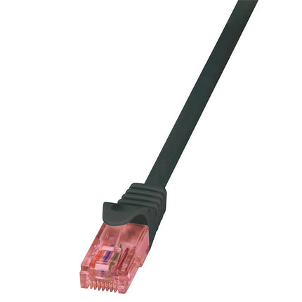 Cat6 U/UTP LSZH 100% koper 7.5M Black