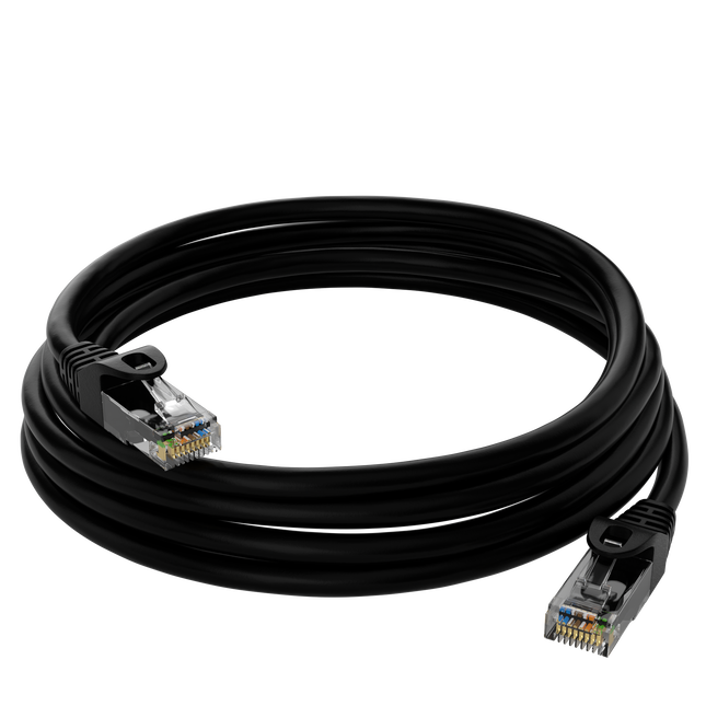 Cat5e 25M Black U/UTP Cable