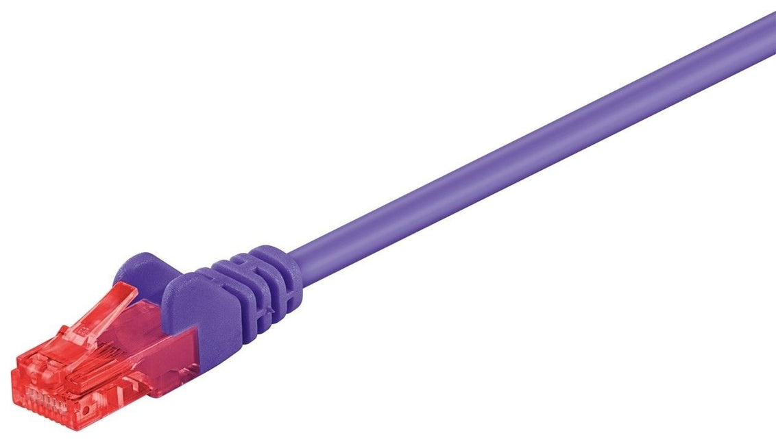 Cat6 0.5M U/UTP Purple