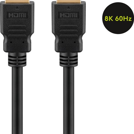 8K HDMI kabel 2.1 Ultra High Speed 1M