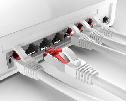 Cat6 S/FTP PIMF LSOH wit 20 meter