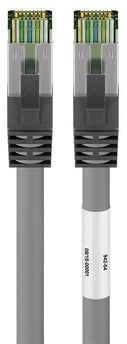 CAT8.1 S/FTP PIMF LSZH 2M Grijs