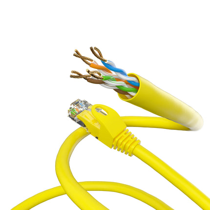 Cat6 10M U/UTP Yellow