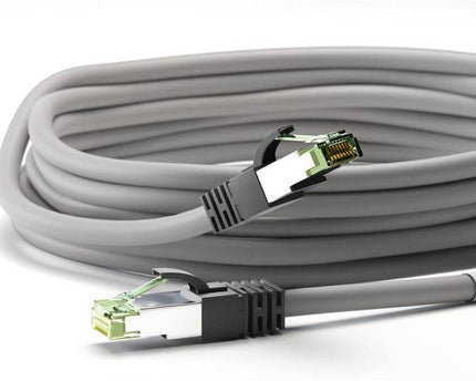 CAT8.1 S/FTP PIMF LSZH 2M Grijs