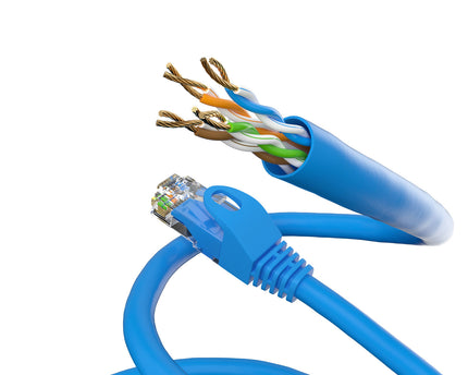 Cat6 2M U/UTP Blue