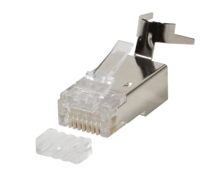 CAT8.1/CAT6a Plug RJ45 - Shielded 50 pcs for solid cable