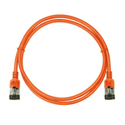 CAT6a U/FTP Ultraflex, 100% Copper, Orange, 3M