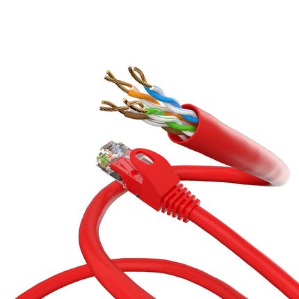 Cat6 5M U/UTP Red