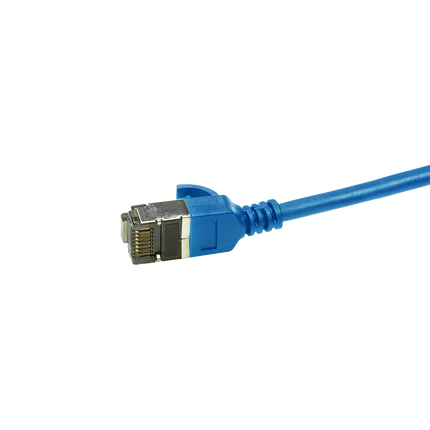 CAT6a U/FTP Ultraflex, 100% koper, blauw, 1.5M