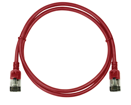 CAT6a U/FTP Ultraflex, 100% koper, rood, 3M