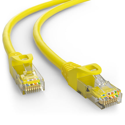 Cat6 0.25M U/UTP Yellow