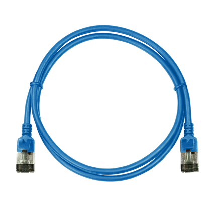 CAT6a U/FTP Ultraflex, 100% koper, blauw, 0.5M