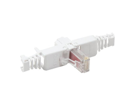 CAT6 Toolless Plug with strain relief boot RJ45 - UTP
