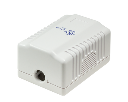 CAT6a opbouwdoos 1x RJ45 STP