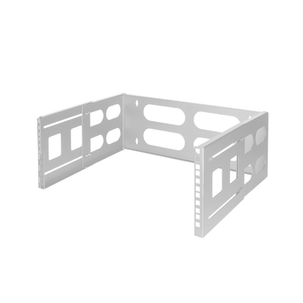 4U wall server rack 494x400x183mm (WxDxH) gray