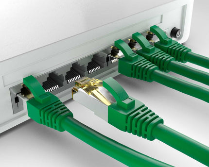 Cat6a S/FTP PIMF LSZH Groen 10 meter