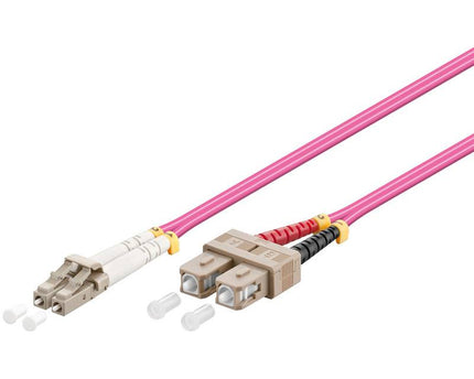 Fiber Patch Cord OM4 50/125µ LC-SC 7.5M