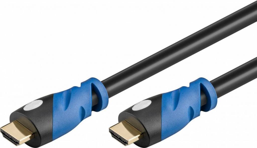 Premium High Speed HDMI ™ -kabel met ethernet, verguld 2 M