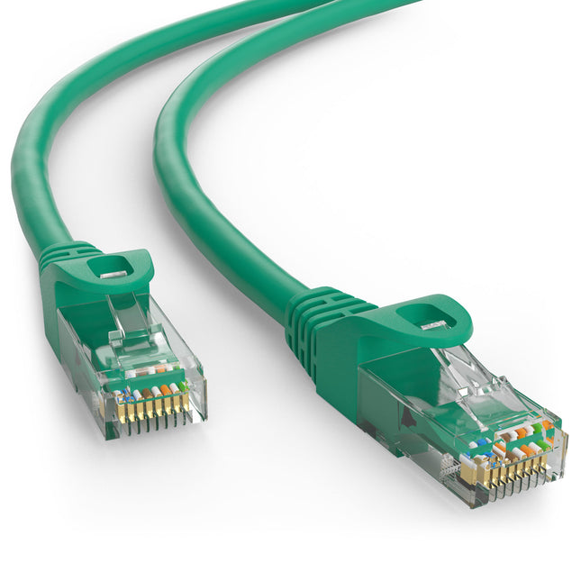 Cat5e 0.25M Groen UTP kabel