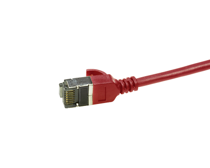 CAT6a U/FTP Ultraflex, 100% koper, rood, 5M