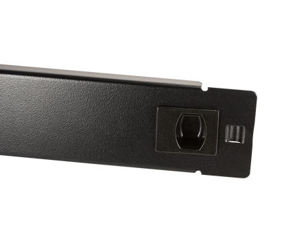 1U solid blank panel toolless