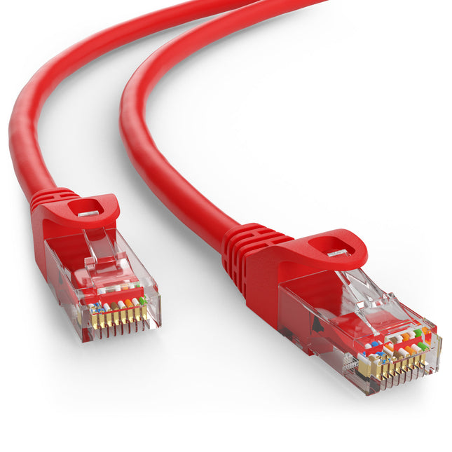 Cat6 1M rood UTP kabel