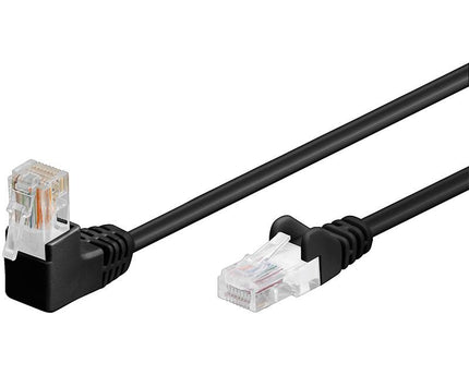 Cat5e U/UTP Cable 1 x Hooked 3M Black