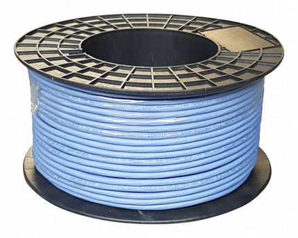 UTP CAT6a netwerkkabel stug 100M 100% koper blauw