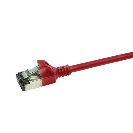 CAT6a U/FTP Ultraflex, 100% koper, rood, 2M