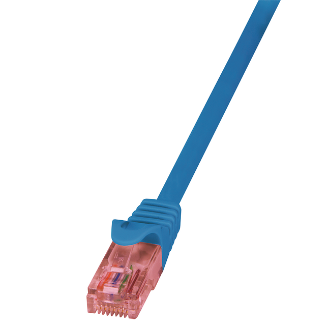 UTP CAT6 5M blauw 100% koper