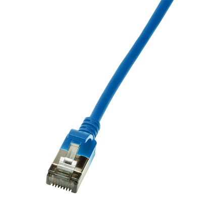 CAT6a U/FTP Ultraflex, 100% koper, blauw, 1.5M