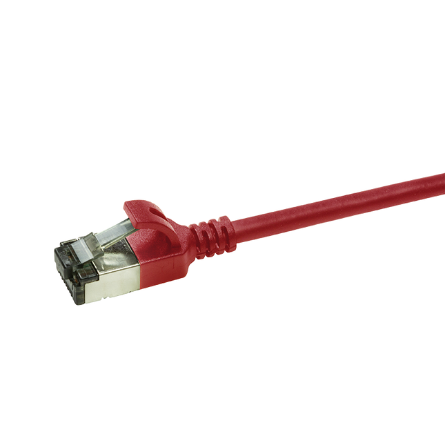 CAT6a U/FTP Ultraflex, 100% koper, rood, 1.5M