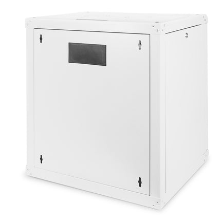 12U wall cabinet, Unique 643x600x450 mm, color gray (RAL 7035)