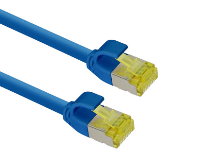 Ultra slim Patchkabel S/FTP Cat 6A blauw  3 M