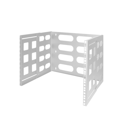 8U wall server rack 494x400x360mm (WxDxH) gray