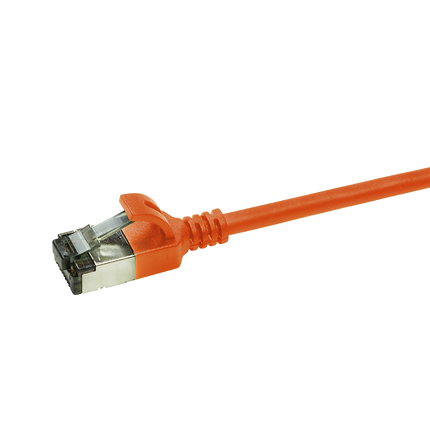 CAT6a U/FTP Ultraflex, 100% Copper, Orange, 5M