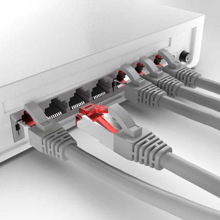 Cat6 S/FTP PIMF LSOH grijs 50 meter