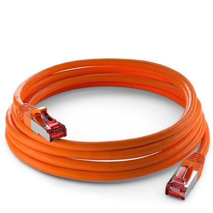 Cat6 S/FTP LSZH 0.25M Orange